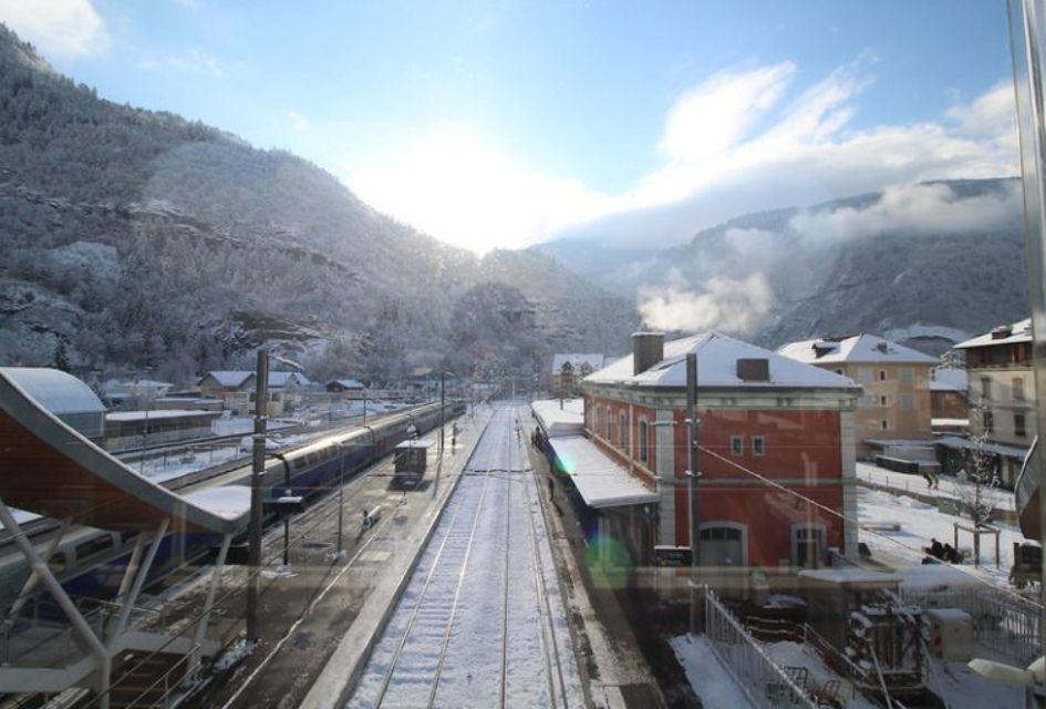 Train station for rail travel to Morzine.  From here, take a bus ride to the resort, a more sustainable way to travel to your summer mountain holiday destination.